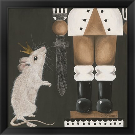 Framed Nutcracker Print