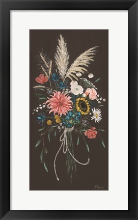 Framed Wildflowers II Print