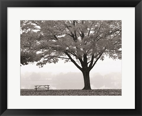 Framed Empty Table Print