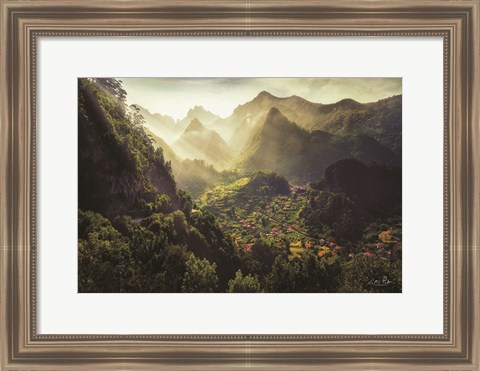 Framed Land of the Hobbits Print