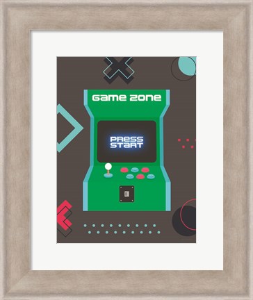 Framed Game Zone Print