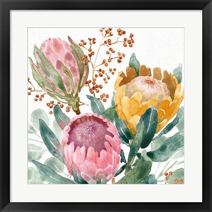 Framed Petal Passion IX Print