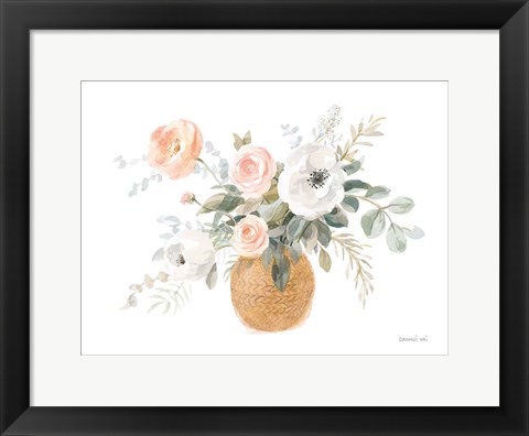 Framed Blooms of Spring I Print