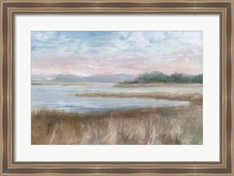 Framed Silver Waters Print