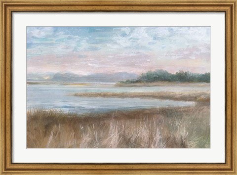 Framed Silver Waters Print