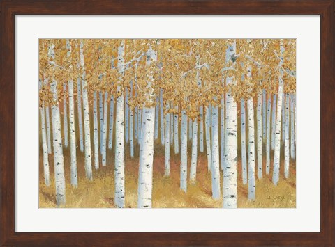 Framed Forest of Gold Print