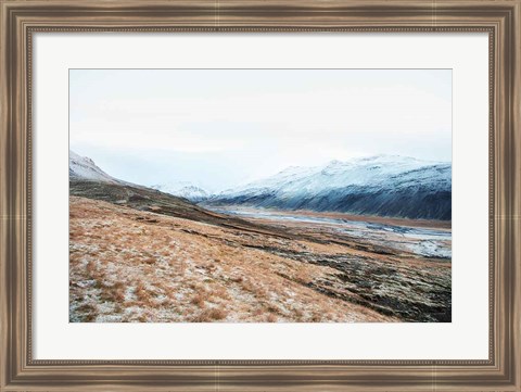 Framed Iceland Hills II Print