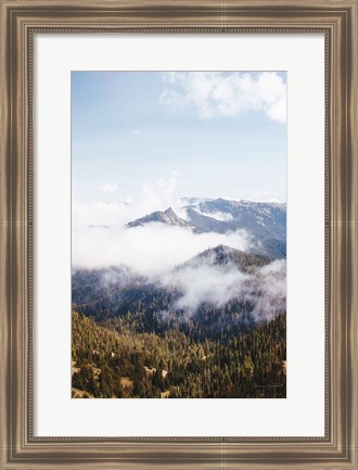 Framed Hurricane Ridge I Print