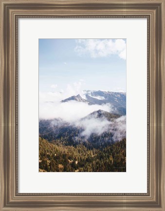 Framed Hurricane Ridge I Print