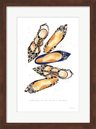 Framed On the Wild Side III Print