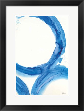 Framed Rings of Water I Print