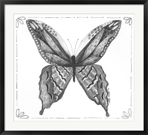 Framed Butterfly VIII Print