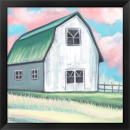 Framed Farmhouse Barn Print