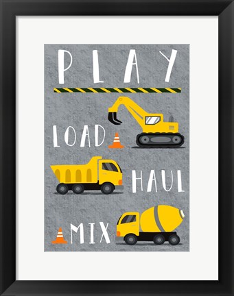 Framed Play Print