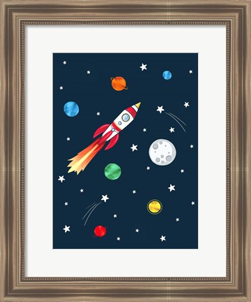 Framed Space Print