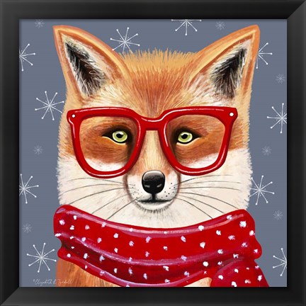 Framed Sly Fox Print