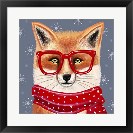 Framed Sly Fox Print