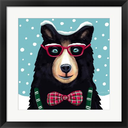 Framed Jer Bear Print