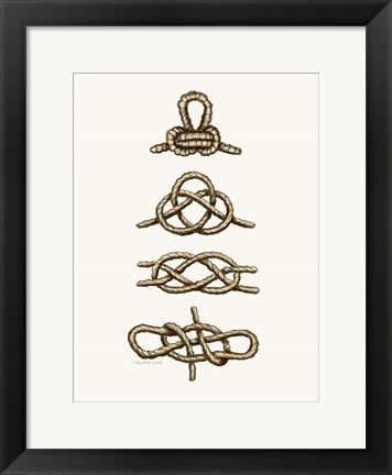 Framed Knot So Fast II Print