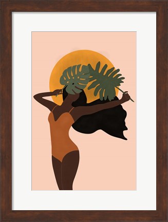 Framed Botanical Babe II Print