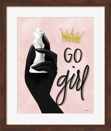 Framed Go Girl, Queen Print