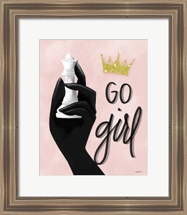 Framed Go Girl, Queen Print