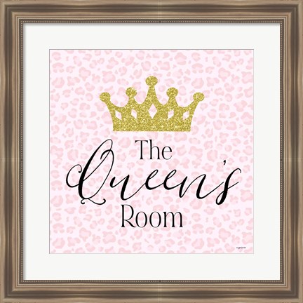 Framed Queen&#39;s Room Print