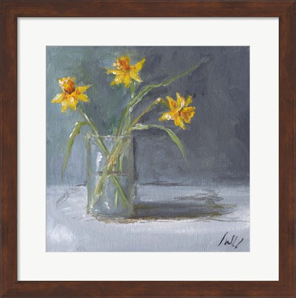 Framed Daffodils Print