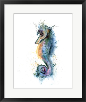 Framed Seahorse II Print