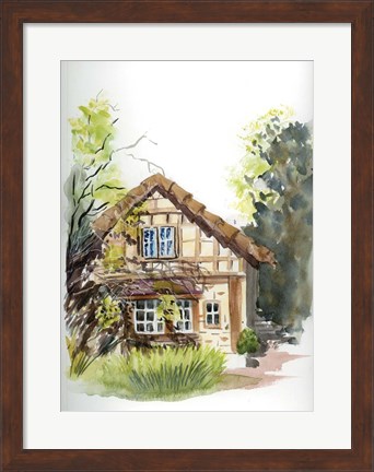 Framed Cottage Print