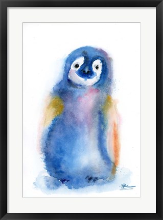 Framed Colorful Penguin Print