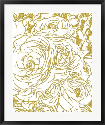 Framed Roses No. 1 Print