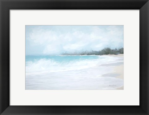 Framed Windy Harbor Print