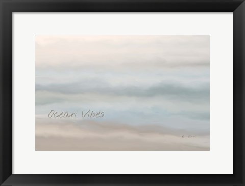 Framed Ocean Vibes Print