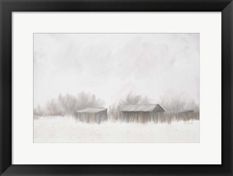 Framed Vintage Farmstead No. 1 Print