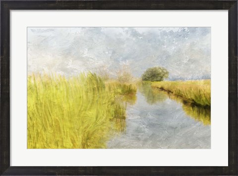 Framed Marshy Wetlands No. 5 Print