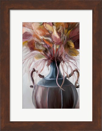 Framed Autumn Bouquet I Print