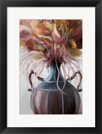 Framed Autumn Bouquet I Print