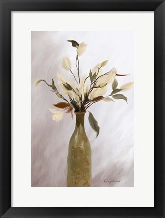 Framed Autumn Magnolias Print