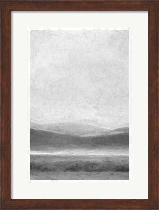 Framed Distant Hills Print