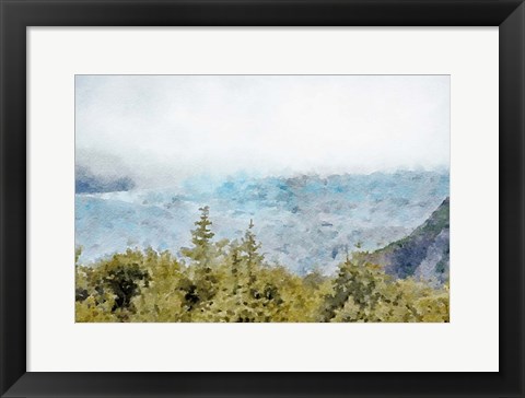 Framed Glacier Harbor No. 3 Print