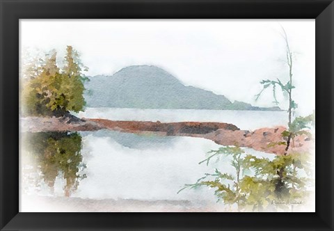 Framed Ketchikan Inlet Print