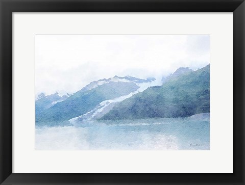 Framed Indigo Bay No. 4 Print