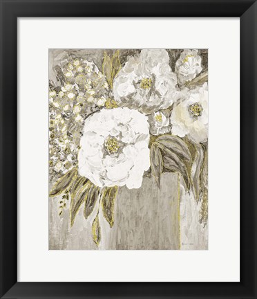 Framed Golden Age Floral II Print