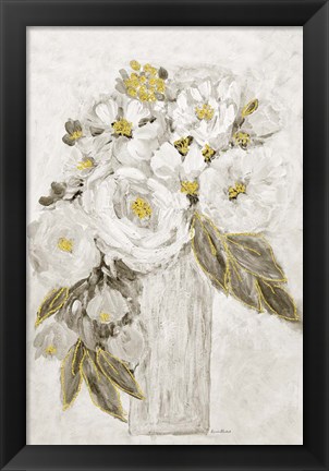 Framed Golden Age Floral III Print