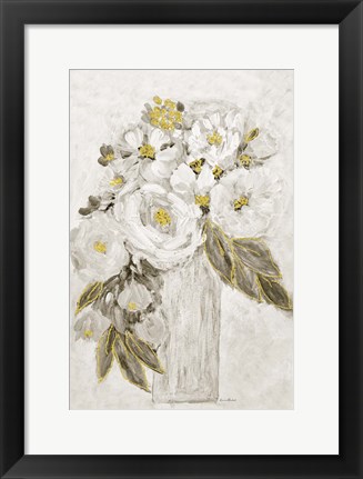 Framed Golden Age Floral III Print