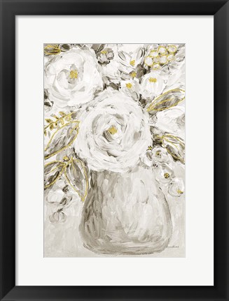 Framed Golden Age Floral IV Print