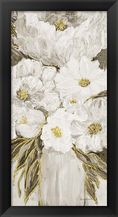 Framed Golden Age Floral VI Print