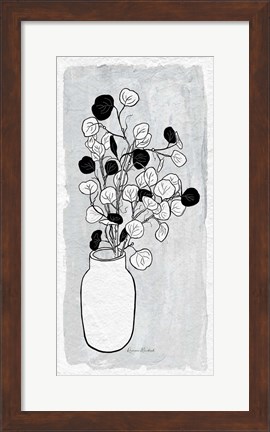 Framed Ginkgo Branches Print