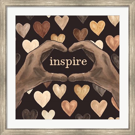 Framed Inspire Print